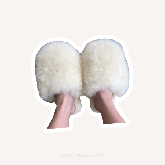 Millie Alpaca slippers